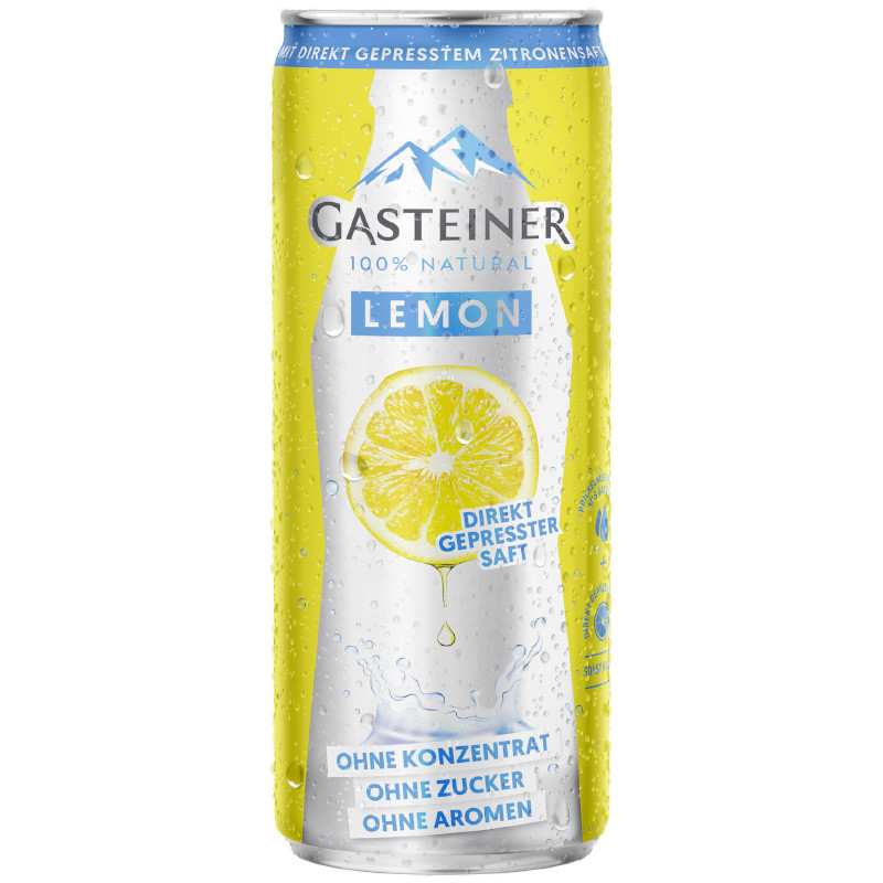 Gasteiner Lemon 0,33 l Dose Einwegpfand
